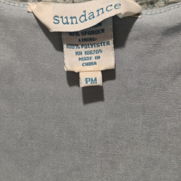 Sundance Soft Blue Lace Dress - Picture 2 of 3